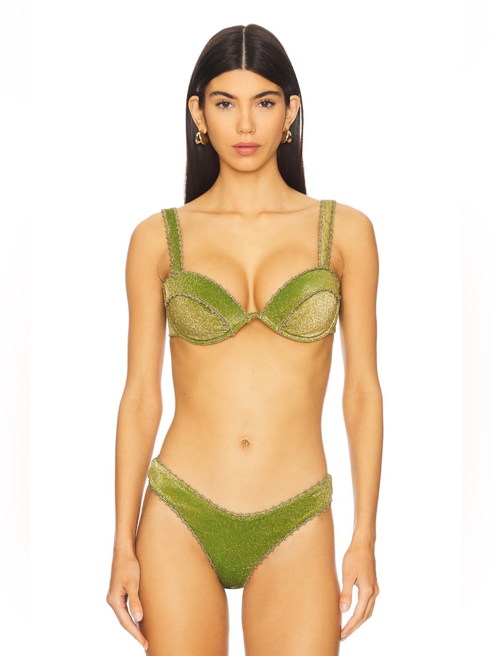Devon Windsor Winslow Top × Wade Bottom 
Two-Piece Bikini Set XS S lk Helsa